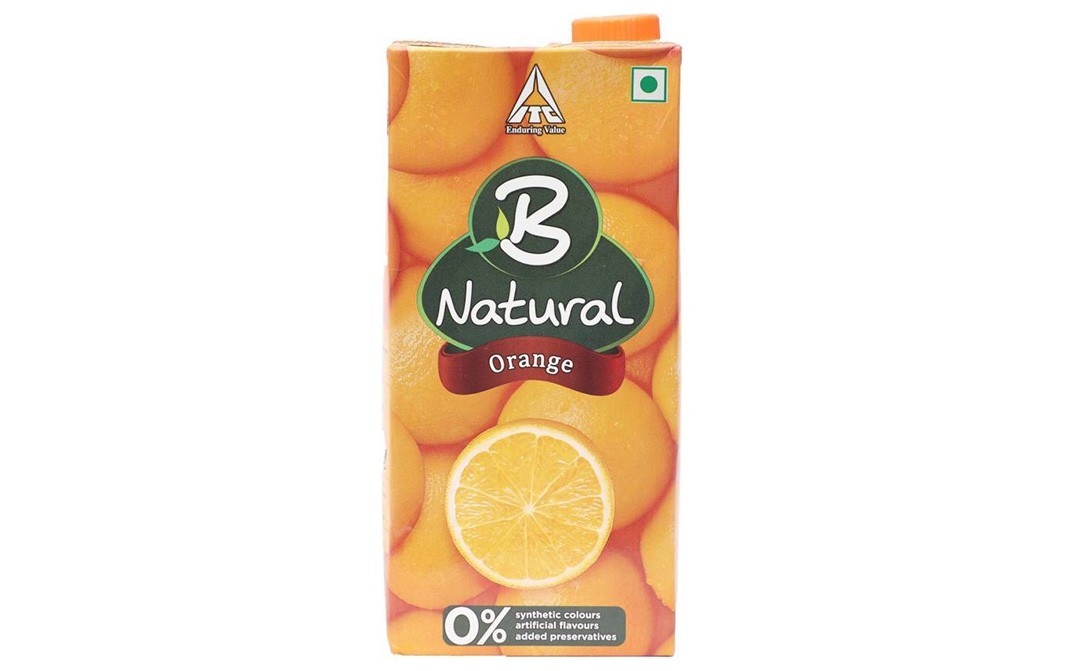 B Natural Orange    Tetra Pack  1 litre
